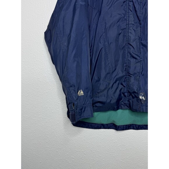 VTG Seattle Mariners Majestic Satin Bomber Jacket Fleece Lined XL **SEE PICS** - Picture 5 of 16